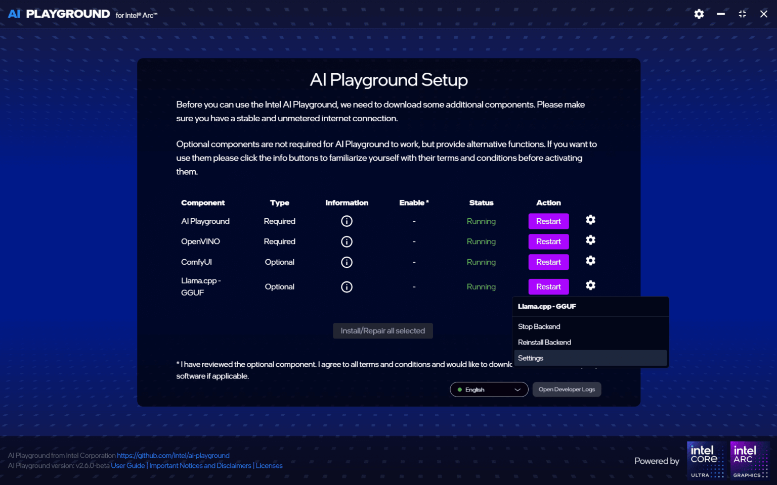 AI Playground v2.6.0, released with advanced Gen AI features | Intel ...