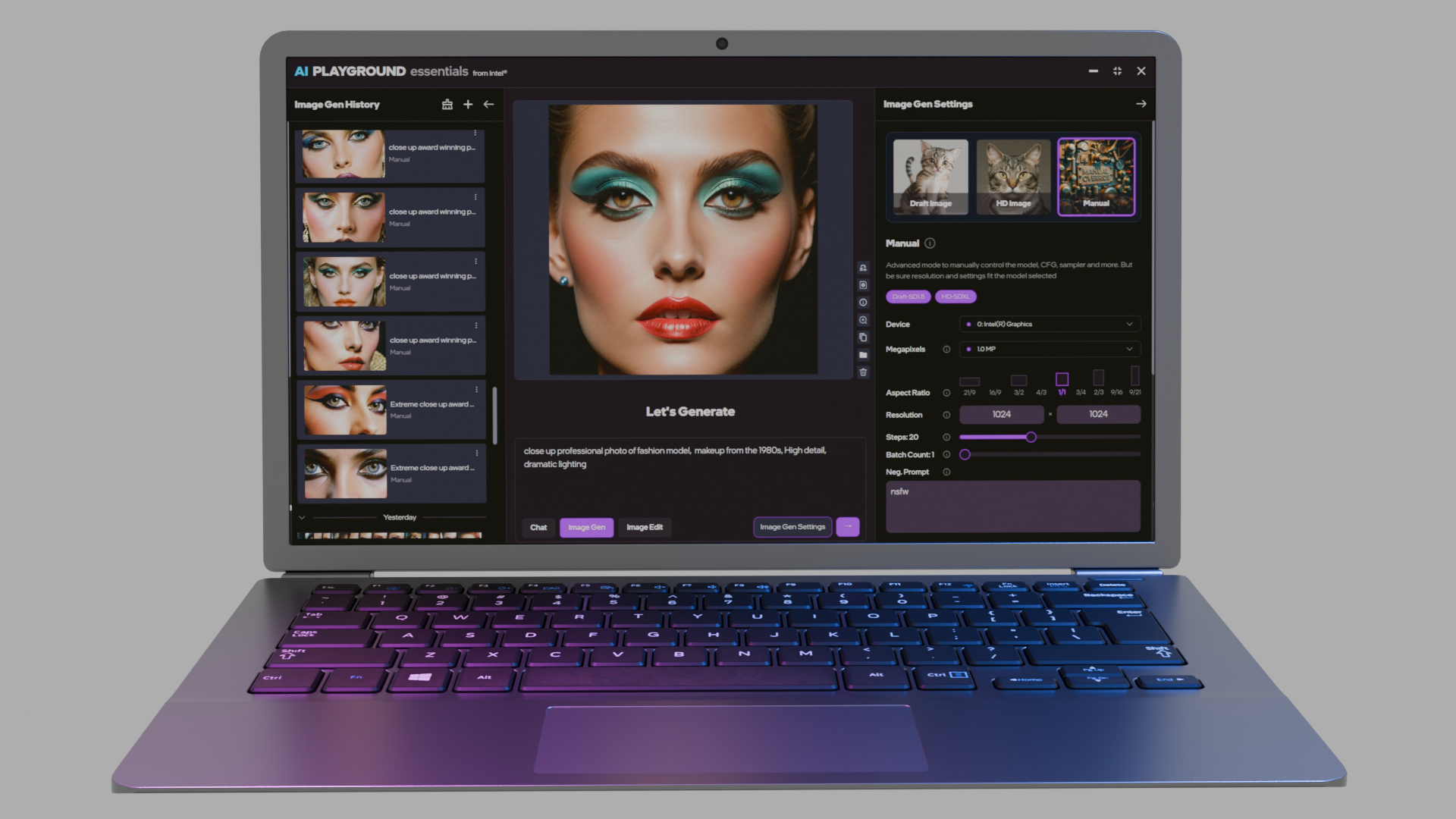 AI Playground Essentials, For Intel Core Series 3 Processors